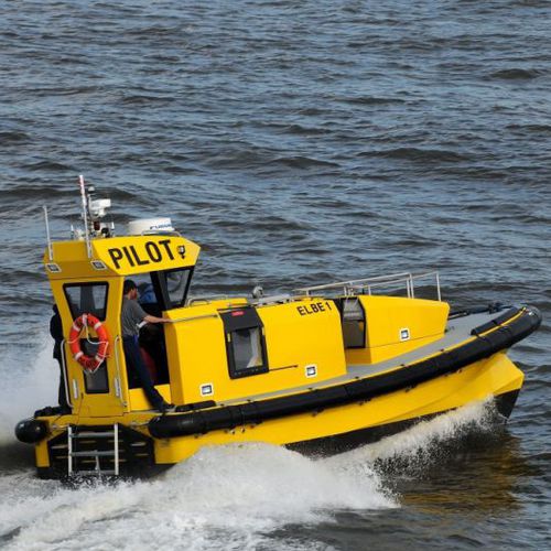 Barca professionale pilotina - KRAKEN - Bernard Shipyard - entrobordo / GRP / autoraddrizzante