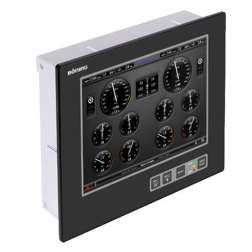 Schermo per nave - AHD 1110 F - Böning Automationstechnologie GmbH & Co. KG - per yacht / PC / video