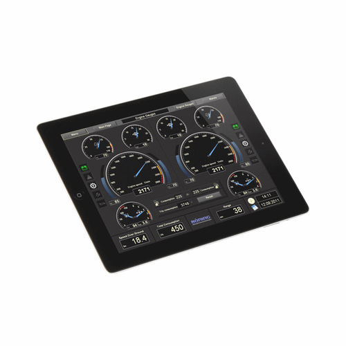 Schermo per nave - AHD-WNL  - Böning Automationstechnologie GmbH & Co. KG - multifunzione / PC / di controllo