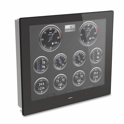 Panel PC per nave - AHD 1219 G  - Böning Automationstechnologie GmbH & Co. KG - per yacht / da incasso / embedded