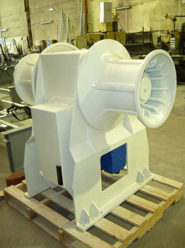 Verricello idraulico - C.M.T - per nave / con base in acciaio inossidabile