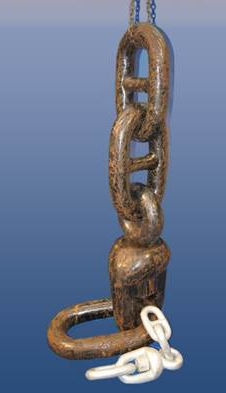 Chafe chain di nave - Damen Anchor & Chain Factory (AKF) - per ancora / con traversino