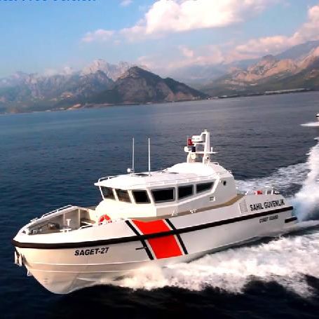 Barca professionale patrol boat - DEARSAN SHIPYARD - entrobordo / in alluminio