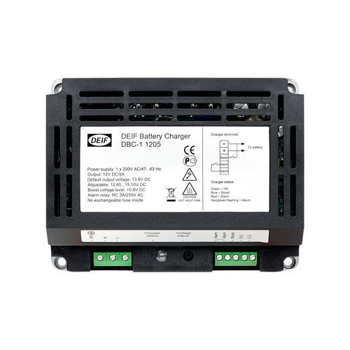 Caricatore di batteria - DBC-1 - DEIF - per nave