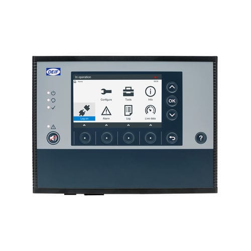 Quadro di controllo e protezione per nave - GPU 300 - DEIF - di motore / per gruppo elettrogeno