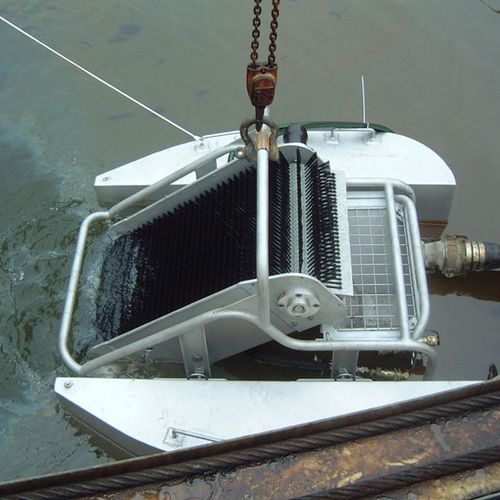 Skimmer per idrocarburi a spazzzola - Alligator - Desmi - a nastro