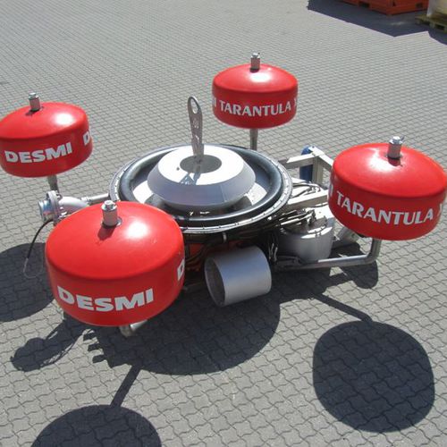 Skimmer per idrocarburi a stramazzo - Taratula XL - Desmi - a spazzzola / a disco