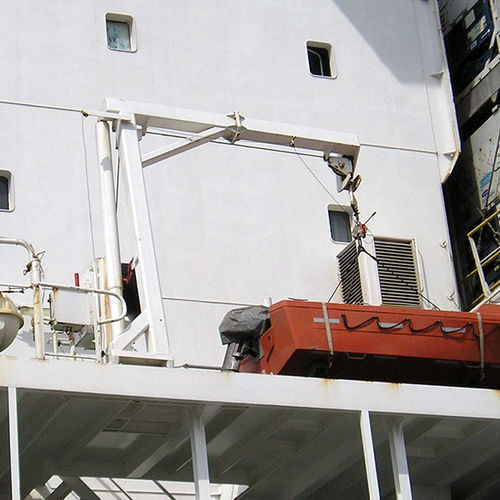 Gruetta per barca di salvataggio - D-BR - d-i davit international-hische GmbH - per nave / ad accumulo di energia / a gravità