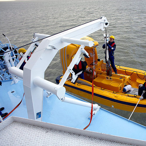 Gruetta per barca di salvataggio - D-NPS.SP - d-i davit international-hische GmbH - per nave / a gravità / idraulica