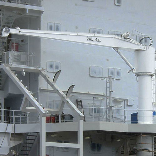 Gru per nave - C-FS - d-i davit international-hische GmbH - di bordo / con braccio