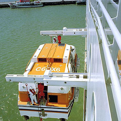 Gruetta per nave - D-TT.SP.240 - d-i davit international-hische GmbH - idraulica / telescopica