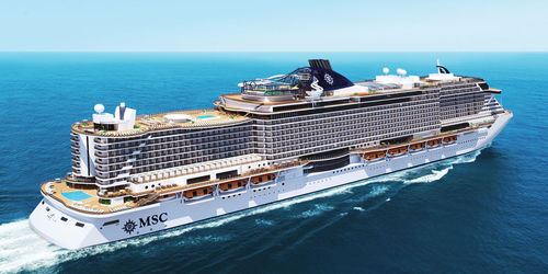 Nave da crociera - MSC SEASIDE - Fincantieri - Cantieri Navali Italiani