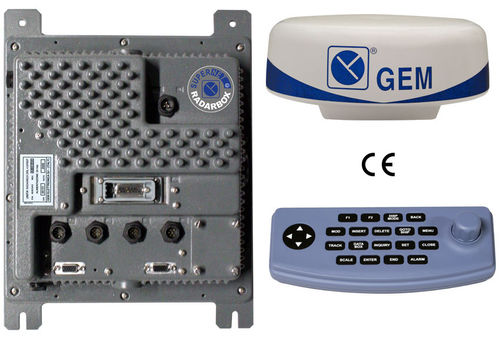Radar di nave - mod. 440RD/P/RB - GEM Elettronica - per imbarcazione da diporto / ATA / a colori