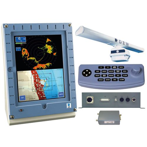 Radar di nave - SUPERNET - GEM Elettronica - per imbarcazione da diporto / marino / portuale