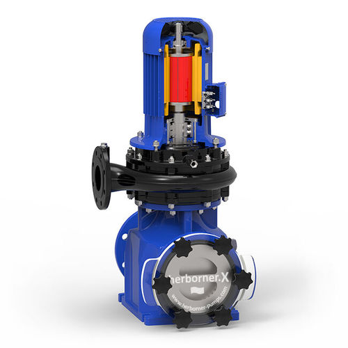Pompa per nave - X-PM - HERBORNER PUMPENTECHNIK GmbH & Co KG - di trasferimento / di circolazione / ad acqua
