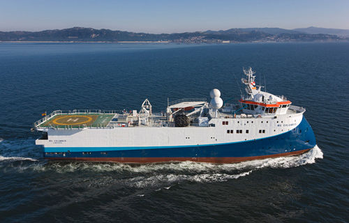 Nave da ricerca sismica - WG VESPUCCI - Hijos de J. Barreras
