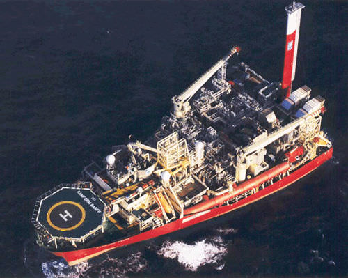Nave di supporto offshore FPSO - HYUNDAI MIPO DOCKYARD