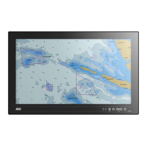 Schermo marino - DuraMON G-Line - ISIC - multifunzione / 27" / touch screen