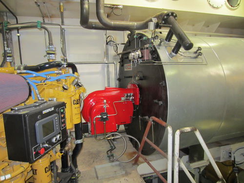 Riscaldatore per olio - Inland Tanker - Konutherm BV - verticale / a nafta pesante / per nave