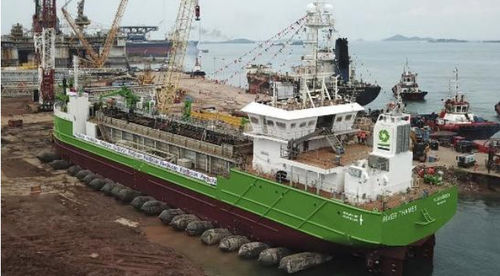 Draga aspirante refluente a tramogge - RIVER THAMES - Royal IHC