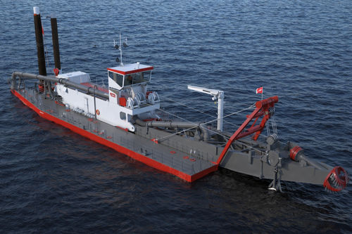 Draga aspirante con disgregatore - Beaver® 65E - Royal IHC - costiera