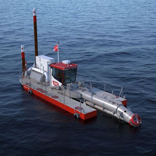 Barca professionale dragatore - Beaver® 30E - Royal IHC - catamarano / elettrica