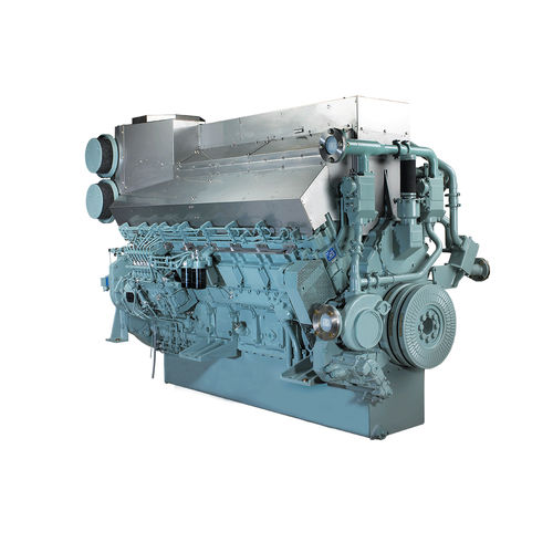 Motore entrobordo - S16R2-T2MPTAW - Mitsubishi Equipment Europe - di propulsione / diesel / per barca professionale