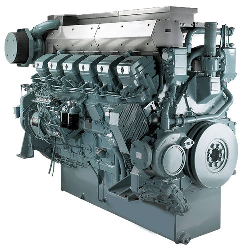 Motore entrobordo - S12R-MPTAW - Mitsubishi Equipment Europe - ausiliare / diesel / per barca professionale