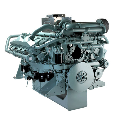 Motore entrobordo - S12A2-T2MPTAW2 - Mitsubishi Equipment Europe - di propulsione / diesel / per barca professionale