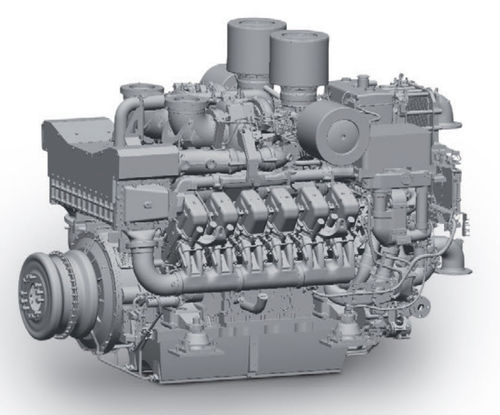 Motore entrobordo - Series 4000 M93/M93L - MTU - di propulsione / diesel / da diporto