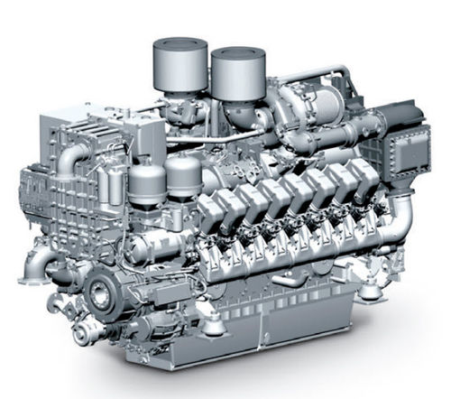 Motore entrobordo - Series 4000 M73/M73L - MTU - di propulsione / diesel / da diporto