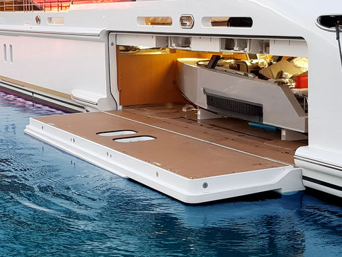 Portellone per garage - bulwarks - Tecnimpianti SPA - per yacht