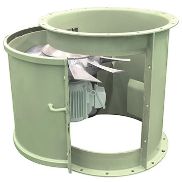Ventilatore per nave - HACQ/HAZQ - Novenco - per sala macchine / assiale