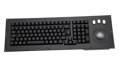 Tastiera per PC marina - MKBL107 - NSI - 107 tasti / a tenuta stagna / con trackball