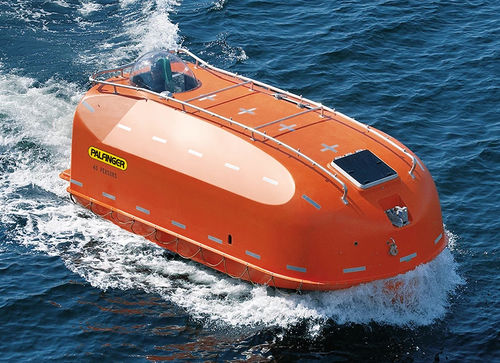 Scialuppa di salvataggio chiusa - KISS series - Palfinger Marine GmbH - per nave / USCG / SOLAS