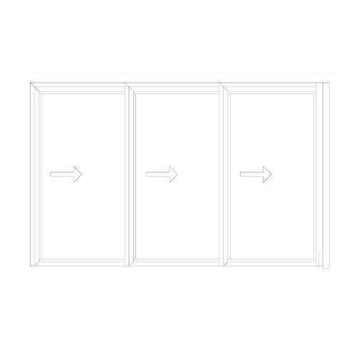 Porta per nave - Tandem - Pocadel Oy, - scorrevole / indoor / A60