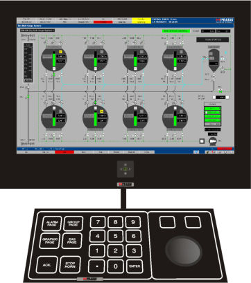 Sistema d'allarme e di sicurezza per nave - AMCS - Praxis Automation Technology - per yacht