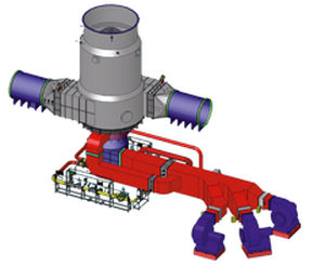 Bruciatore per nave - GCU - SAACKE - GNL / a gas naturale liquefatto
