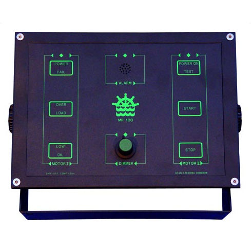 Quadro di comando per barca - MR100  - Scan-Steering - per timoneria / con allarme