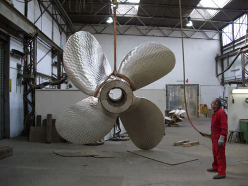 Elica per nave - FPP - Schaffran Propeller + Service - a passo fisso / in linea d'asse / 4 pale