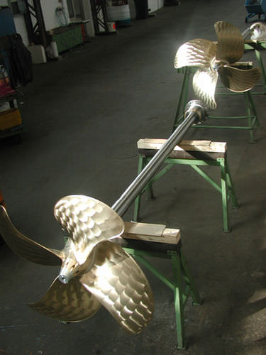 Elica per yacht - Schaffran Propeller + Service - per nave / a passo fisso / albero dell'elica