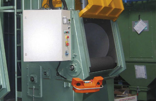 Sabbiatrice per cantiere navale - Straaltechniek International