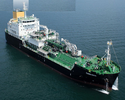Nave cargo metaniera - Bunkering - K Shipbuilding
