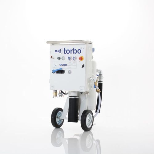 Sabbiatrice per cantiere navale - torbo M - torbo - mobile