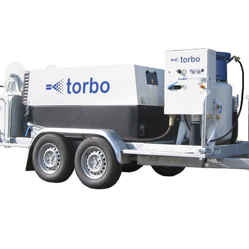 Sabbiatrice per cantiere navale - torboCar AC76 - torbo - mobile