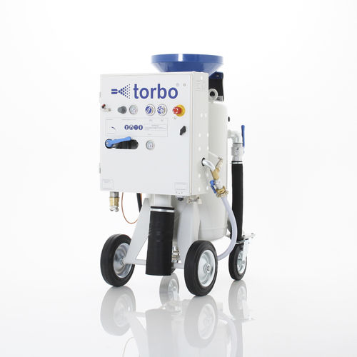 Sabbiatrice per cantiere navale - torbo L - torbo - mobile