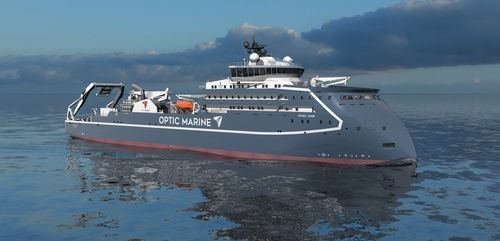 Nave posacavi - OMS TBN II - ULSTEIN - di studio idrografico / ibrida