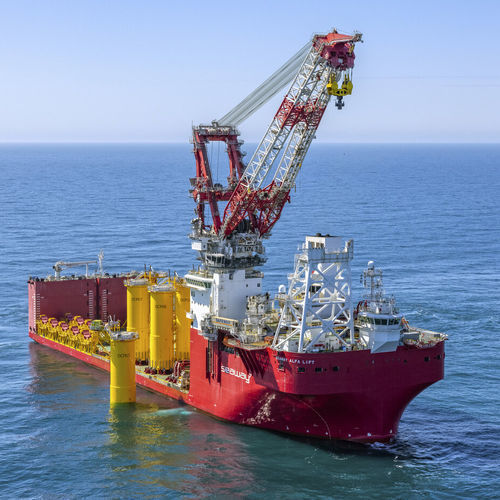 Nave di supporto offshore per costruzione - Seaway Alfa Lift - ULSTEIN - per trasporto di carichi speciali