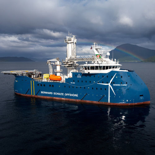 Nave di supporto offshore per parco eolico - WINDEA Curie - ULSTEIN