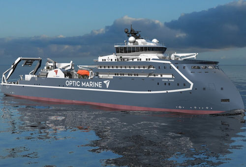 Nave posacavi - OMS TBN II - ULSTEIN - di studio idrografico / ibrida